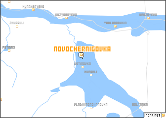 map of Novochernigovka
