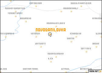 map of Novodanilovka