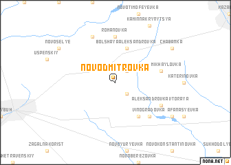 map of Novodmitrovka