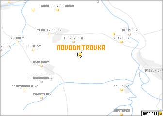 map of Novodmitrovka