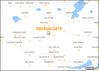 map of Novo-Dolgoye