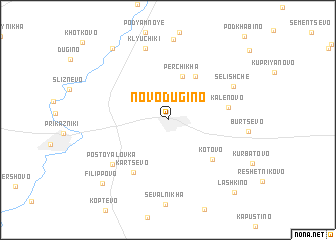 map of Novodugino