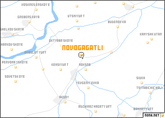 map of Novogagatli