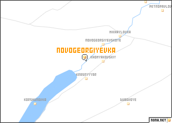 map of Novogeorgiyevka