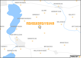 map of Novo-Georgiyevka