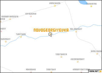 map of Novogeorgiyevka