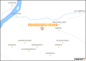 map of Novogeorgiyevka