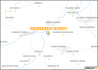 map of Novo-Georgiyevskiy