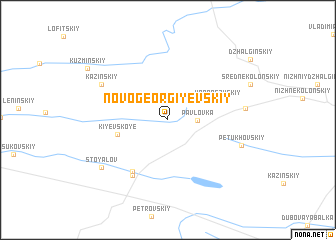 map of (( Novogeorgiyevskiy ))