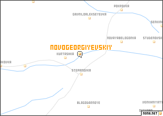 map of Novogeorgiyevskiy