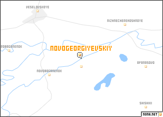 map of Novogeorgiyevskiy