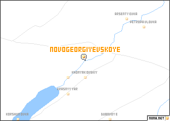 map of Novo-Georgiyevskoye