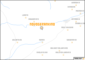 map of Novogeran\