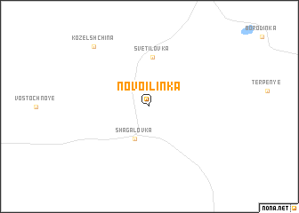 map of Novoil\