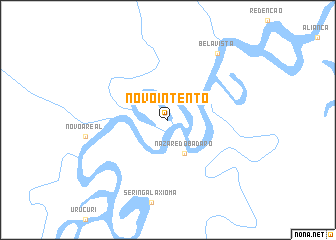 map of Novo Intento