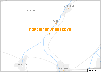 map of Novoispravnenskoye