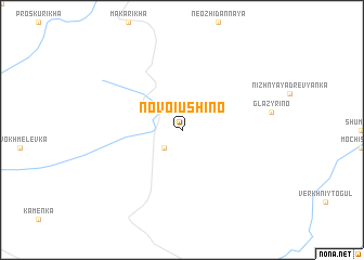 map of Novoiushino