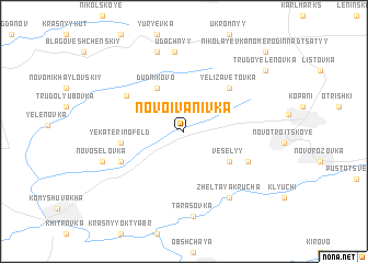 map of Novoivanivka