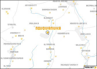 map of Novoivanivka
