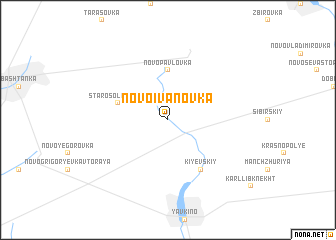 map of Novoivanovka