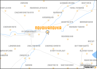 map of Novoivanovka