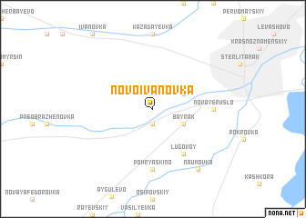 map of Novoivanovka