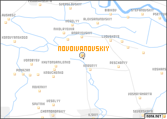 map of Novoivanovskiy