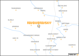 map of Novoivanovskiy
