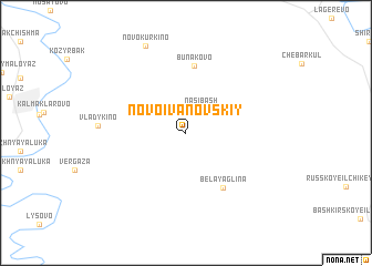 map of Novoivanovskiy