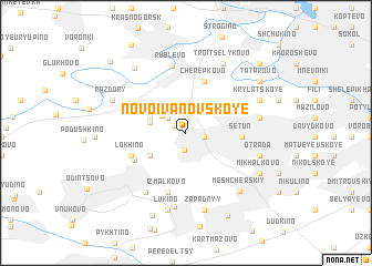 map of Novoivanovskoye