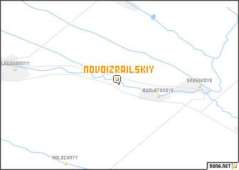 map of (( Novoizrail\