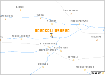 map of Novokalmashevo