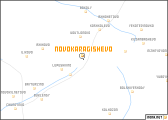 map of Novokaragishevo