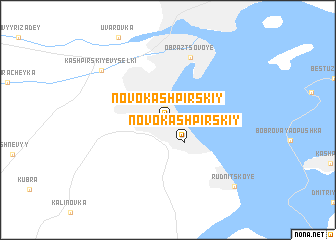 map of Novokashpirskiy