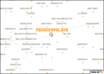 map of Novo-Kempolovo