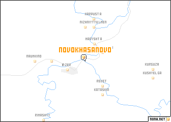 map of Novokhasanovo