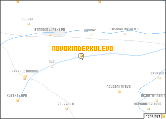 map of Novokinderkulevo