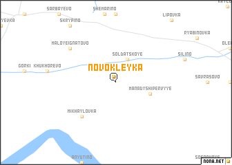 map of Novokleyka