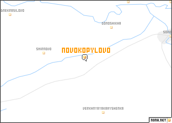 map of Novokopylovo