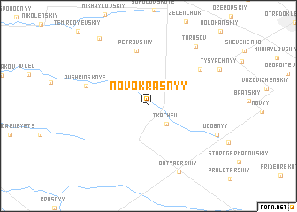 map of Novokrasnyy