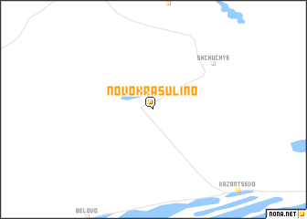 map of Novokrasulino