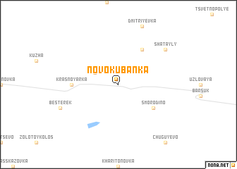 map of Novokubanka