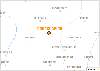 map of Novokudrino