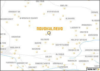 map of Novokul\