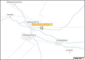 map of Novokumskiy