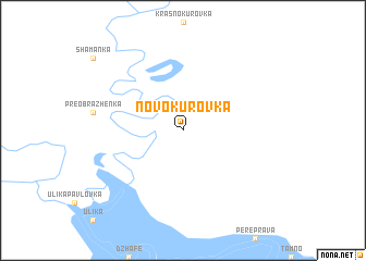 map of Novokurovka