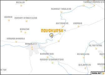 map of Novokursk