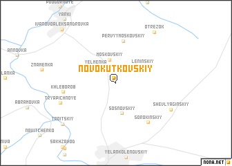 map of Novokutkovskiy