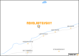 map of Novolaptevskiy