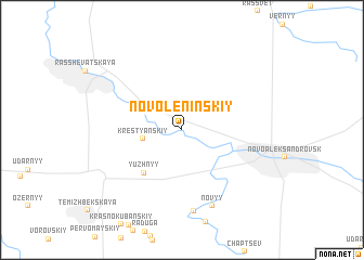 map of Novoleninskiy